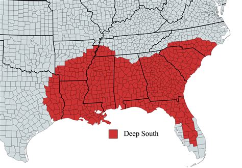The Deep South .